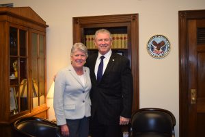 Brownley Meets with Sheriff Geoff Dean