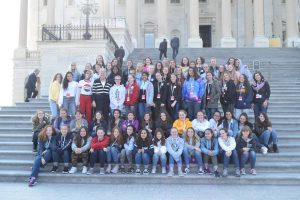 Brownley Meets with Students from La Reina Middle School