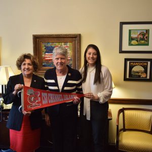 Brownley Meets with Representatives from CSU Channel Islands