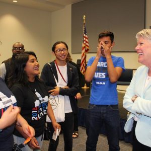 Brownley Hears from Students at Gun Safety Town Hall