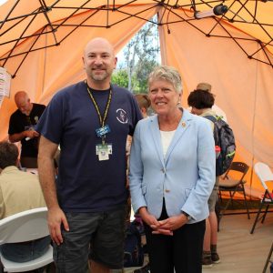 Brownley Attends Conejo Valley Amateur Radio Club's annual Radio Operating Field Day
