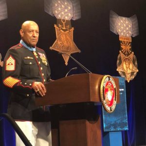 Brownley Attends Hall of Heroes Induction Ceremony for Sergeant Major John Canley