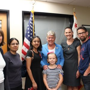 Brownley Meets with Constituents and Local Advocates with JDRF