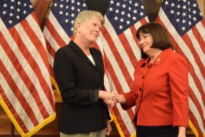 Brownley with Congresswoman Annie Kuster