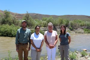 Brownley Tours the Santa Clara River with The Nature Conservancy